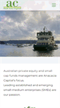 Mobile Screenshot of anacacia.com.au